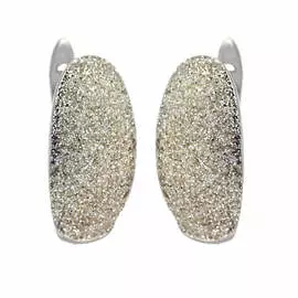 Серьги с английским замком из серебра Gl-E01764-X-W-X-X-W