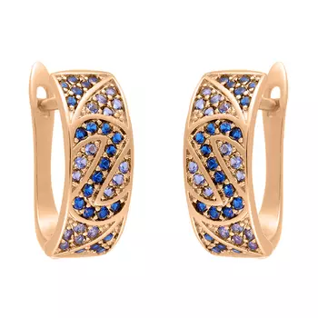 Серьги с английским замком из серебра MP-E00871-X-G-X-X-M1