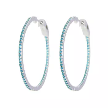 Серьги с английским замком из серебра MP-E00663-X-W-X-X-BT