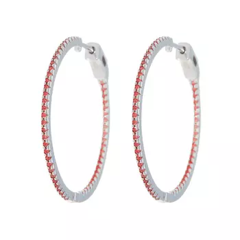 Серьги с английским замком из серебра MP-E00663-X-W-X-X-R