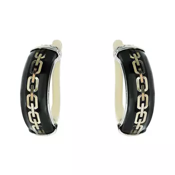 Серьги с английским замком из серебра TC-E00468-B-L-L-X-X