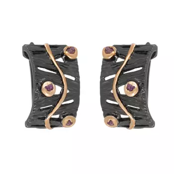 Серьги с английским замком из серебра AY-E00178-X-BG-Pin-X-X