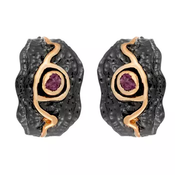 Серьги с английским замком из серебра AY-E00173-X-BG-Pin-X-X