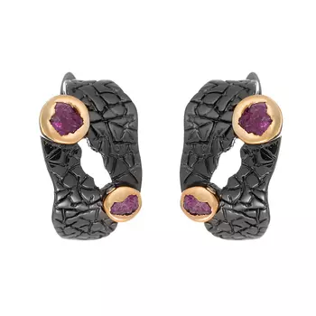 Серьги с английским замком из серебра AY-E00159-X-BG-Pin-X-X