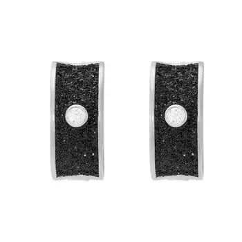 Серьги с английским замком из серебра 11139-1-0001010202