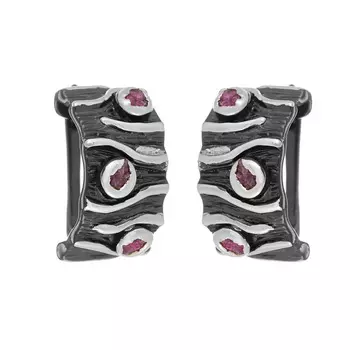 Серьги с английским замком из серебра AY-E00152-X-WB-Pin-X-X