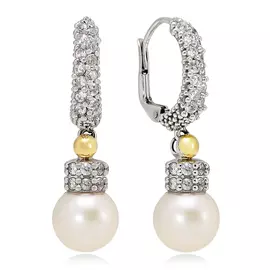 Серьги с английским замком из серебра 7BHM1100EW