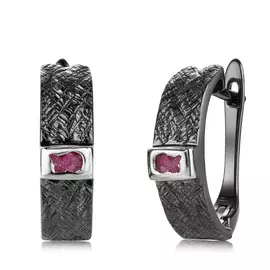 Серьги с английским замком из серебра AY-E00106-X-WB-Pin-X-X