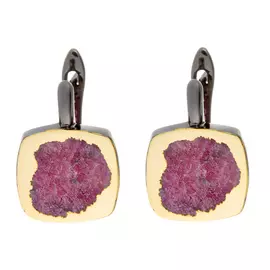 Серьги с английским замком из серебра AY-E00123-X-BY-Pin-X-X