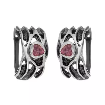 Серьги с английским замком из серебра AY-E00181-X-WB-Pin-X-X