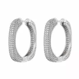 Конго из серебра CZ-E02165-X-W-X-X-W