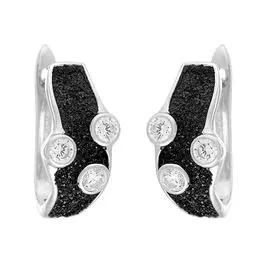 Серьги с английским замком из серебра Gl-E00143-X-W-W-X-B