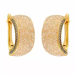 Серьги с английским замком из серебра Gl-E01757-X-L-W-X-W