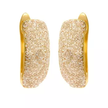 Серьги с английским замком из серебра Gl-E01761-X-L-W-X-X