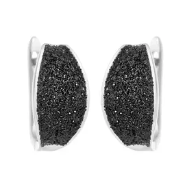 Серьги с английским замком из серебра Gl-E01765-X-W-B-X-X