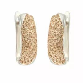 Серьги с английским замком из серебра Gl-E01767-X-W-G-X-X