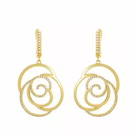 Серьги с английским замком из серебра MP-E01031-X-Y-X-X-W