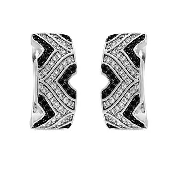 Серьги с английским замком из серебра MP-E01647-X-W-X-X-BW