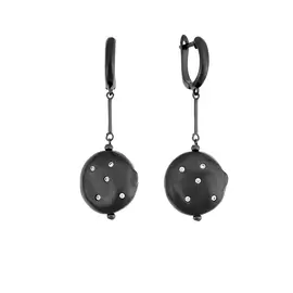 Серьги с английским замком из серебра RB-E315-1-X-B-X-X-W