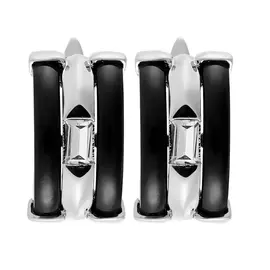 Серьги с английским замком из серебра TC-E01140-B-W-W-X-X