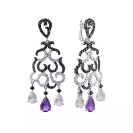 Серьги с английским замком из золота 04200292507