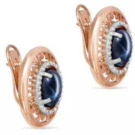 Серьги с английским замком из золота 12-0574-1400