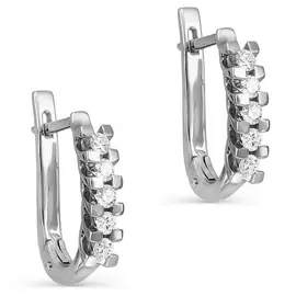 Серьги с английским замком из золота 12-1059-1000