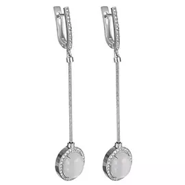 Серьги с английским замком из золота 12-11302-8700