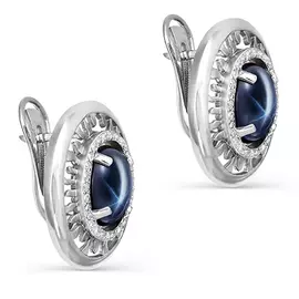 Серьги с английским замком из золота 12-1574-1400