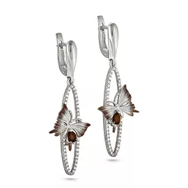 Серьги с английским замком из золота 12-1780-2800