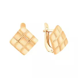 Серьги с английским замком из золота 20-1576-11-00