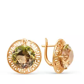 Серьги с английским замком из золота 21802398