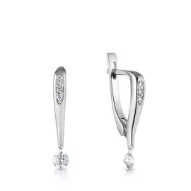 Серьги с английским замком из золота 2202513