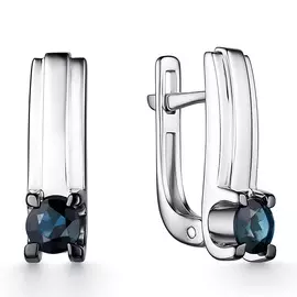 Серьги с английским замком из золота 22695-202