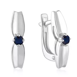 Серьги с английским замком из золота 23016-202