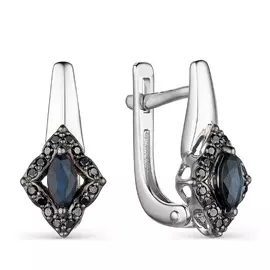 Серьги с английским замком из золота 23887-202