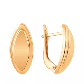 Серьги с английским замком из золота 25-0601-11-00