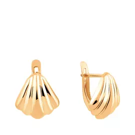 Серьги с английским замком из золота 25-0610-11-00