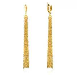 Серьги с английским замком из золота 56300259000