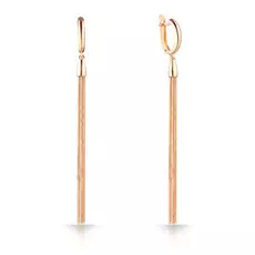 Серьги с английским замком из золота 16610125000