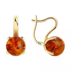 Серьги с английским замком из золота 51-320-00767-1