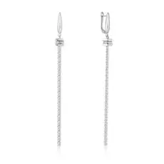 Серьги с английским замком из золота Э2972-01С1213278