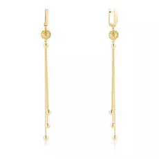 Серьги с английским замком из золота 56500238000