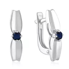 Серьги с английским замком из золота 23016-202