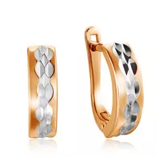 Серьги с английским замком из золота R6310817000