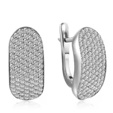 Серьги с английским замком из золота 65с620123