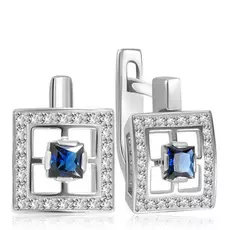 Серьги с английским замком из золота 1В20110-012