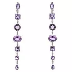 Серьги с английским замком из золота ER-30789B_SR_AM_WG