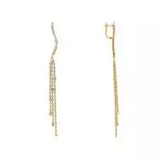 Серьги с английским замком из золота E11730D_Y_YG