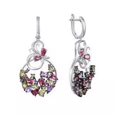 Серьги с английским замком из золота AE37294B-10_SR_MC_WG